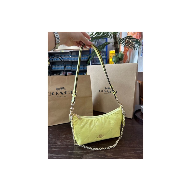 Coach Quilted Shoulder Bag