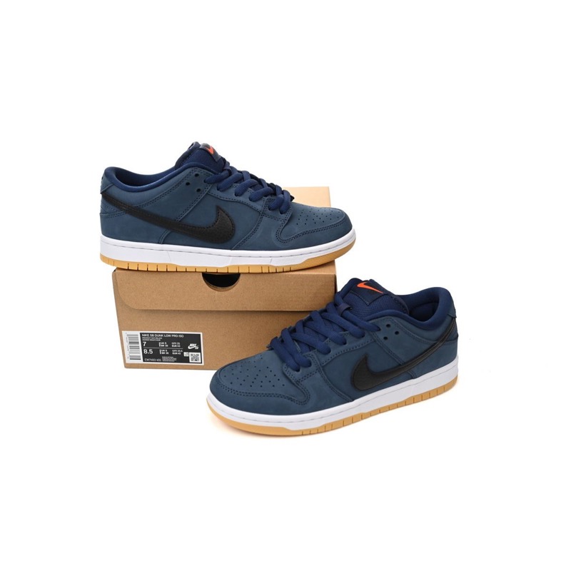 Nike Dunk Low Pro ISO SB 'Navy Gum' CW7463-401