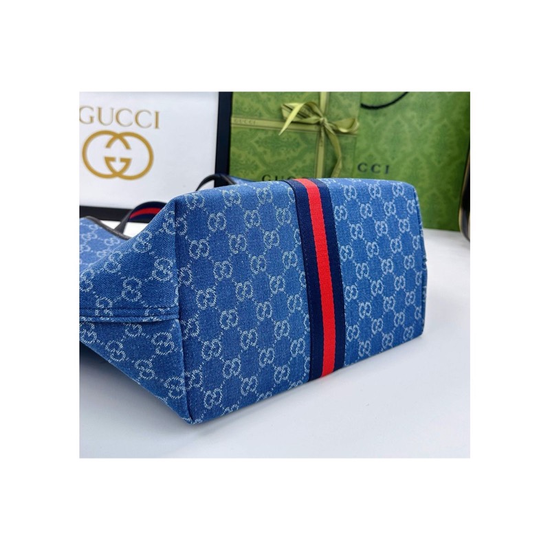 Gucci Denim Crossbody Bag