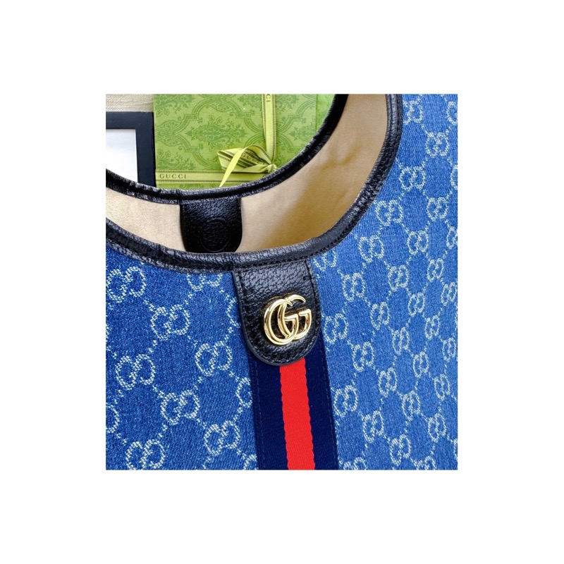 Gucci Denim Crossbody Bag