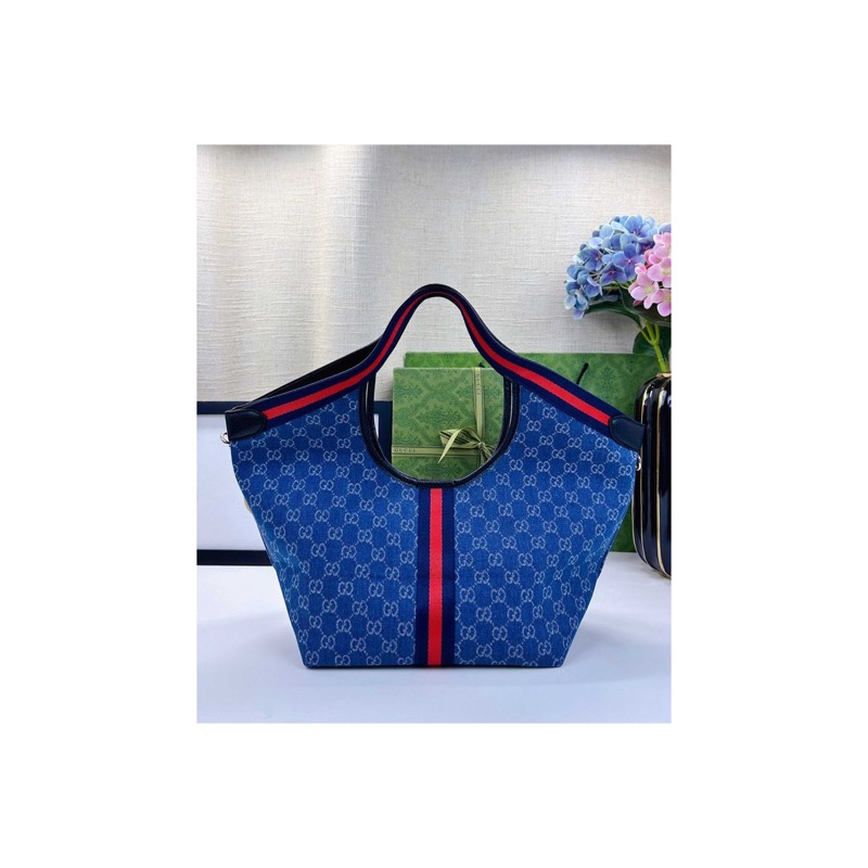 Gucci Denim Crossbody Bag