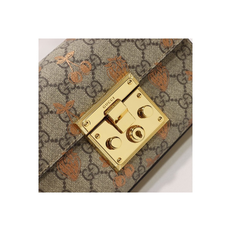 Gucci Padlock Monogram Bag