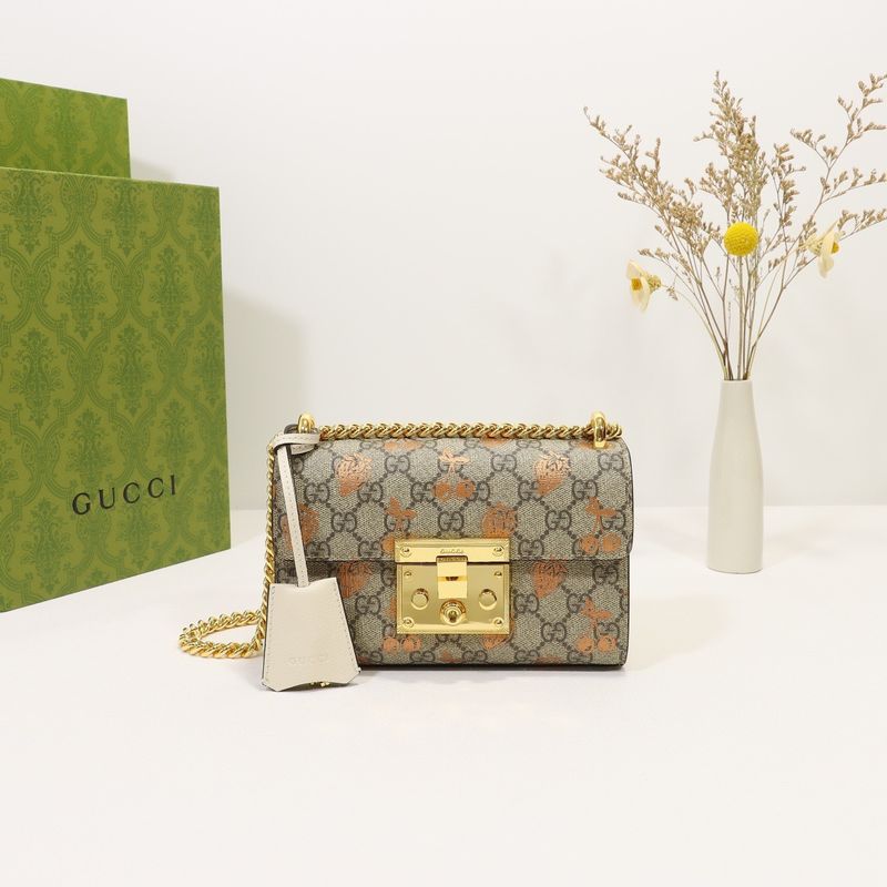 Gucci Padlock Monogram Bag