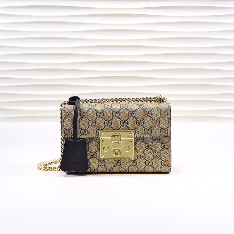Gucci Padlock Monogram Bag