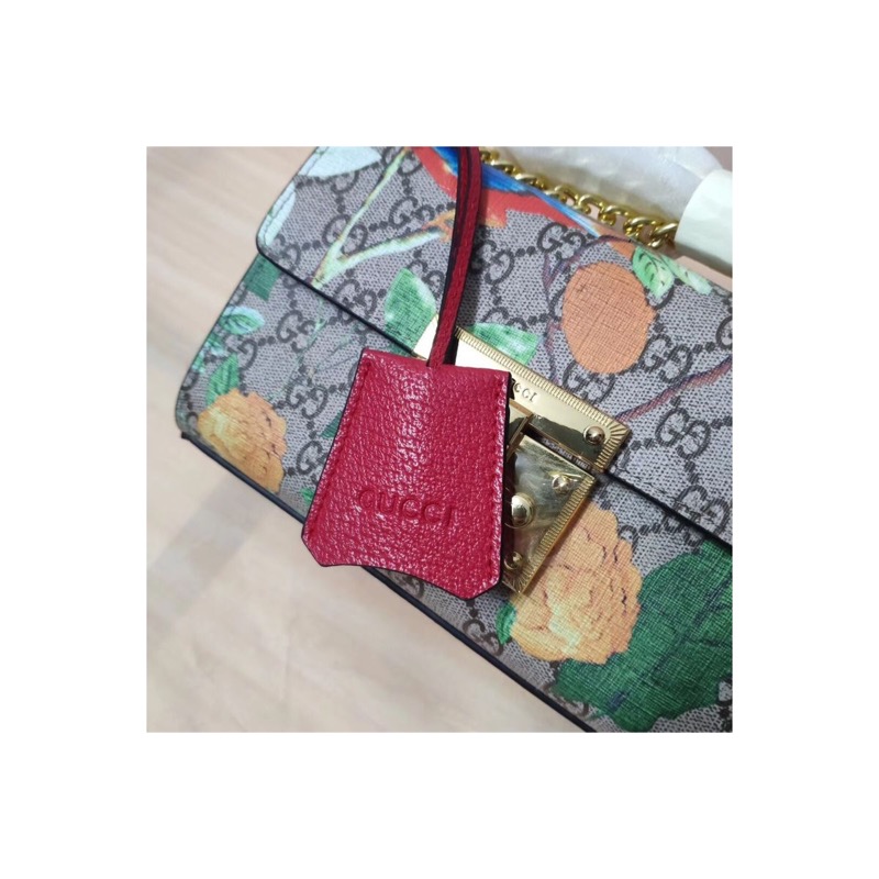 Gucci Padlock Woven Bag