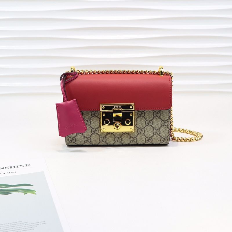 Gucci Padlock Monogram Bag