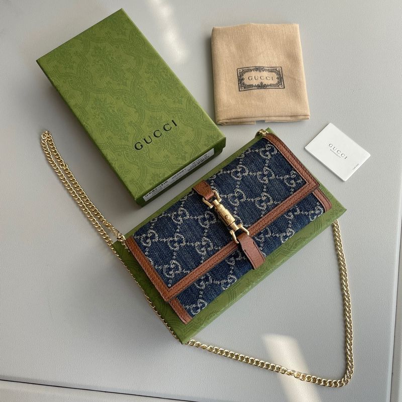 Gucci Jackie 1961 Denim Bag