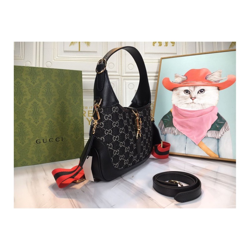 Gucci Jackie 1961 Denim Bag