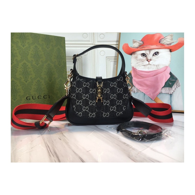 Gucci Jackie 1961 Denim Bag