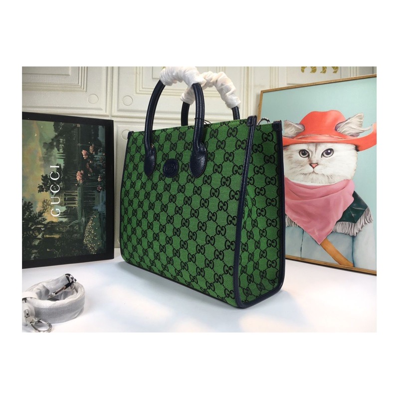 Gucci Monogram Tote Bag
