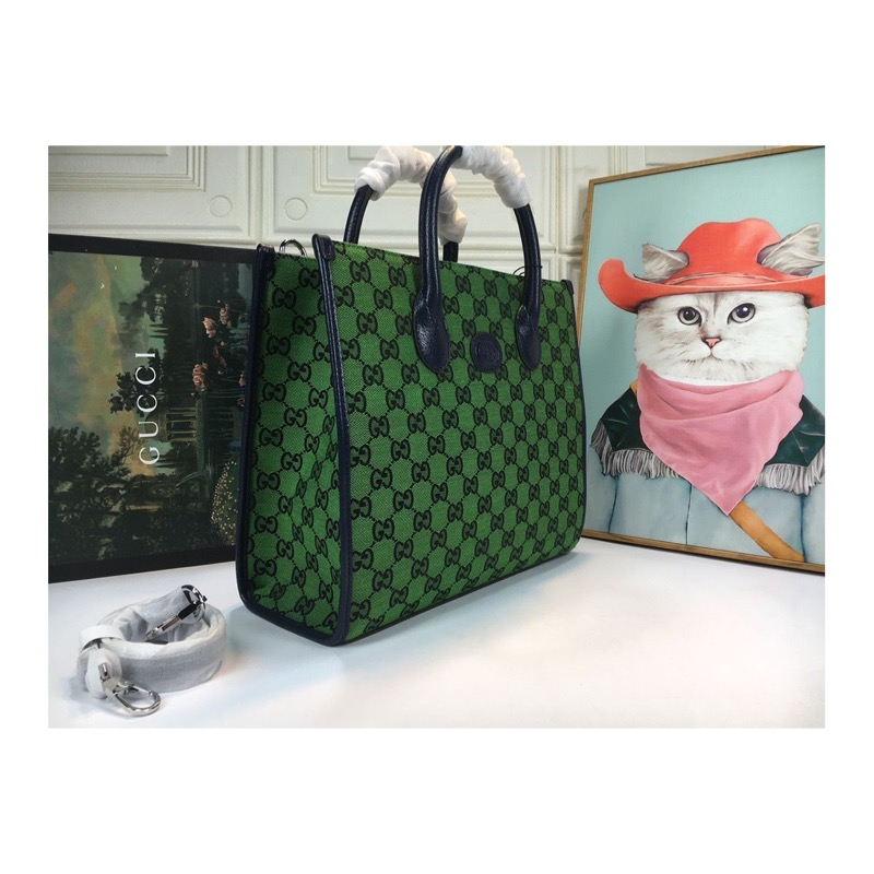 Gucci Monogram Tote Bag