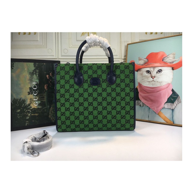 Gucci Monogram Tote Bag