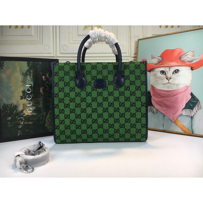 Gucci Monogram Tote Bag