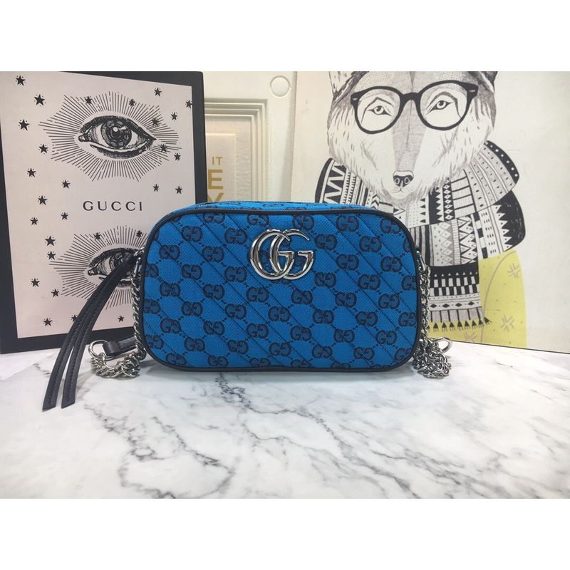 Gucci GG Marmont Denim Bag