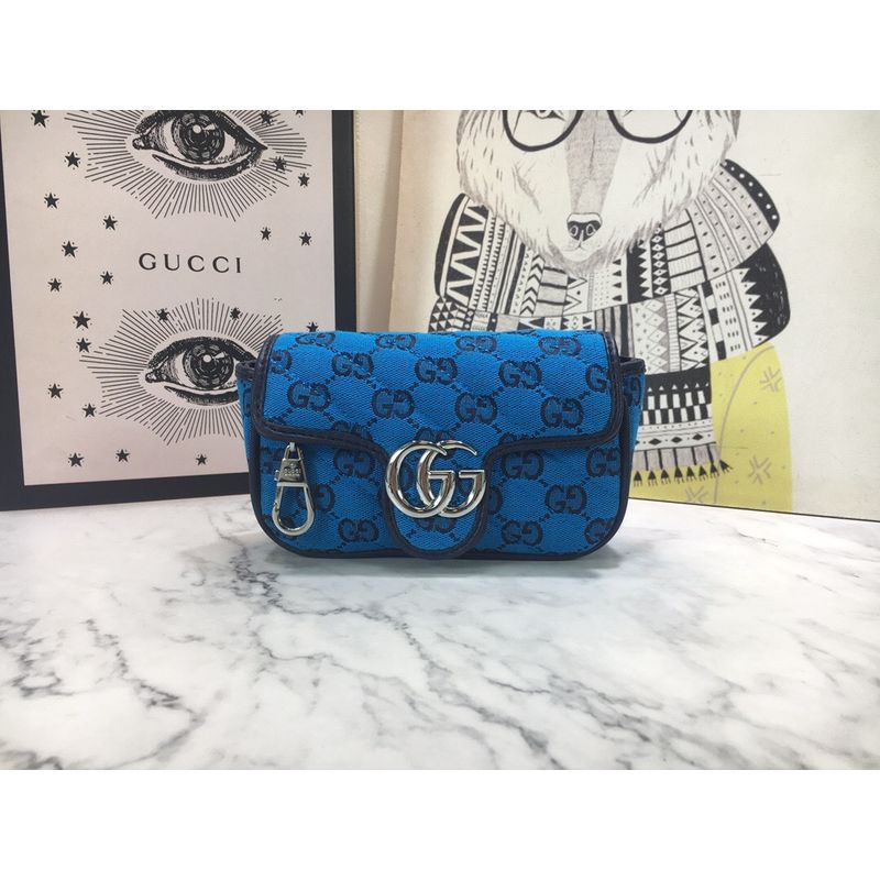Gucci GG Marmont Denim Bag