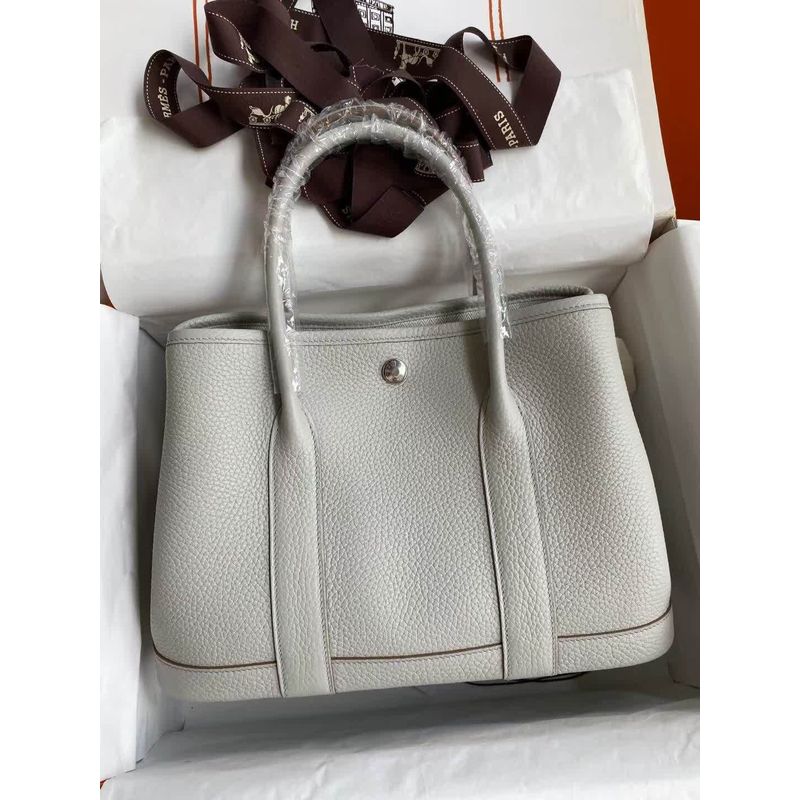 Hermès Garden Party Check Bag