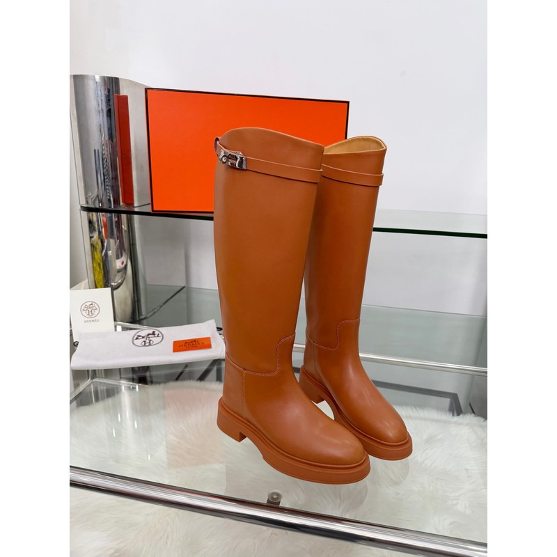 Hermès Tall Suede Boot 167