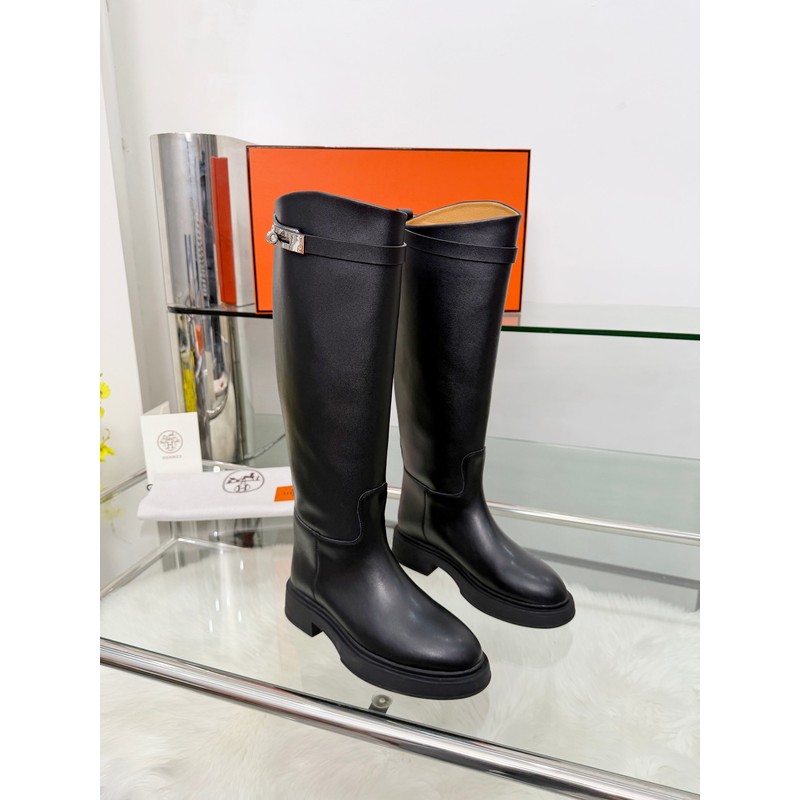 Hermès Tall Suede Boot 168