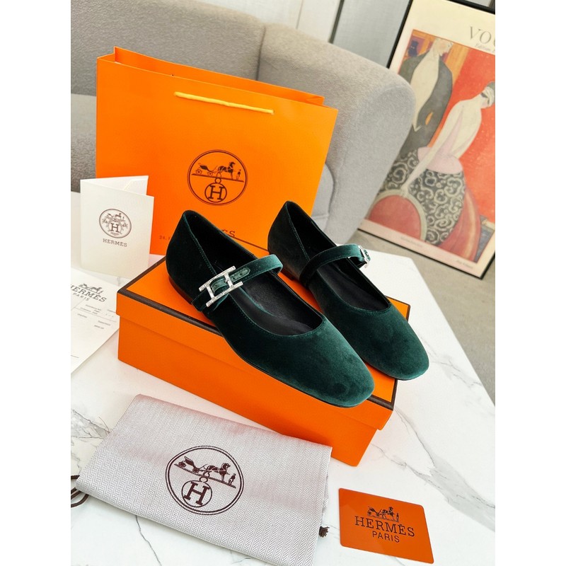 Hermès Mary Jane Flat 175