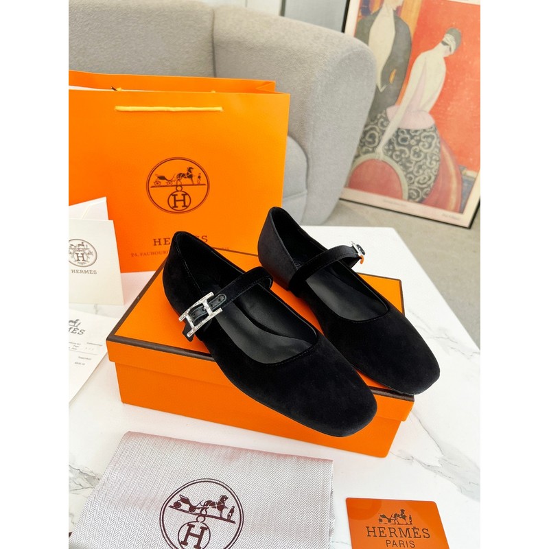 Hermès Mary Jane Flat 177