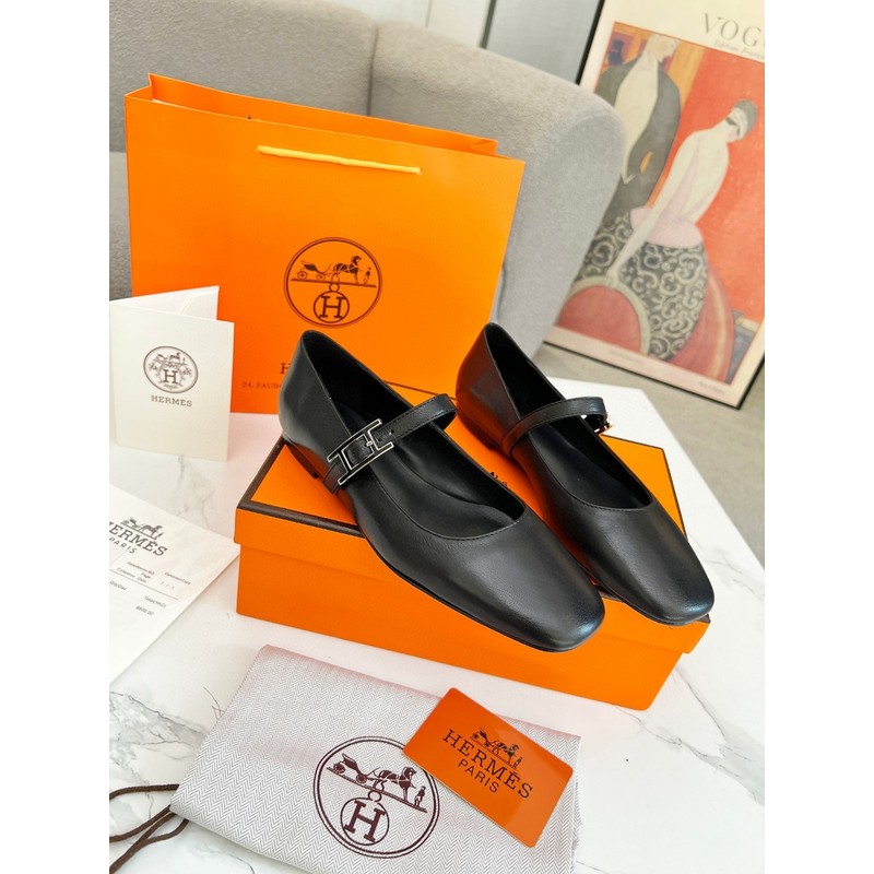 Hermès Mary Jane Flat 185