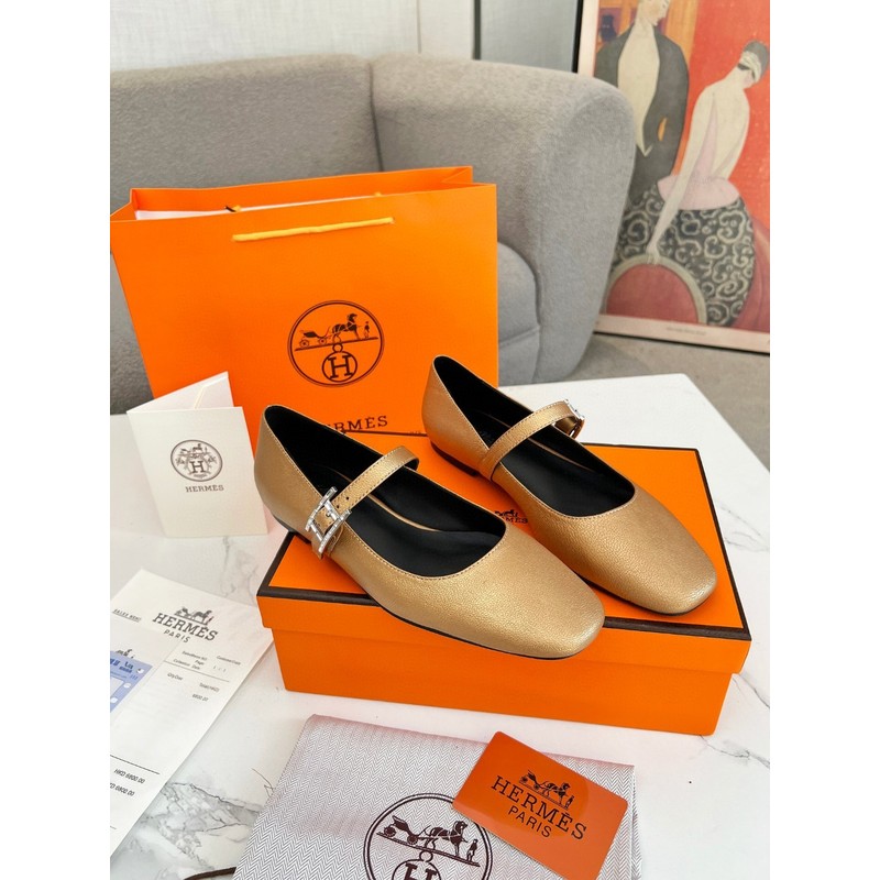Hermès Mary Jane Flat 187