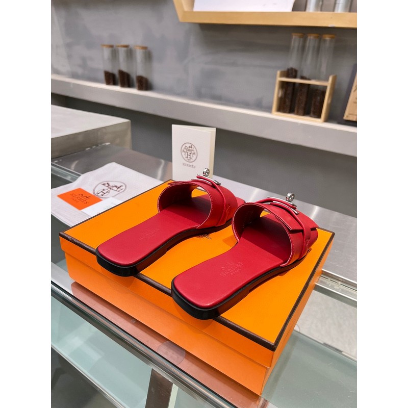 Hermès H Buckle Slide Sandal 195