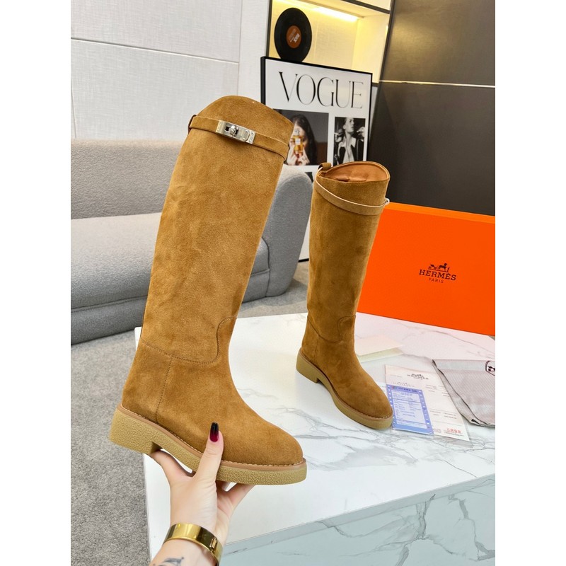 Hermès Tall Leather Boot 204