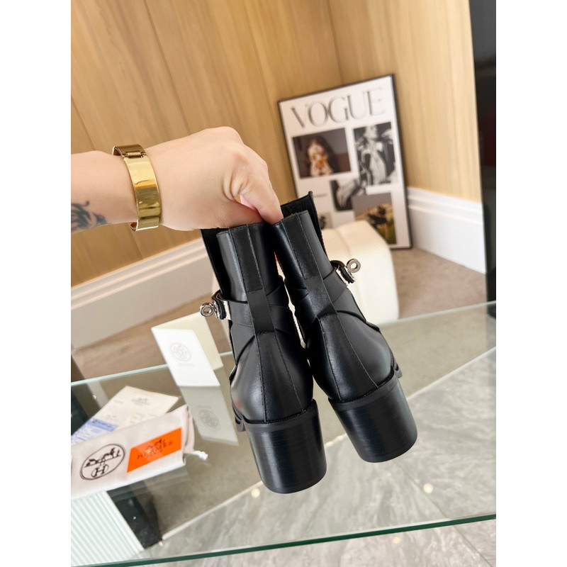 Hermès H Buckle Ankle Boot 211