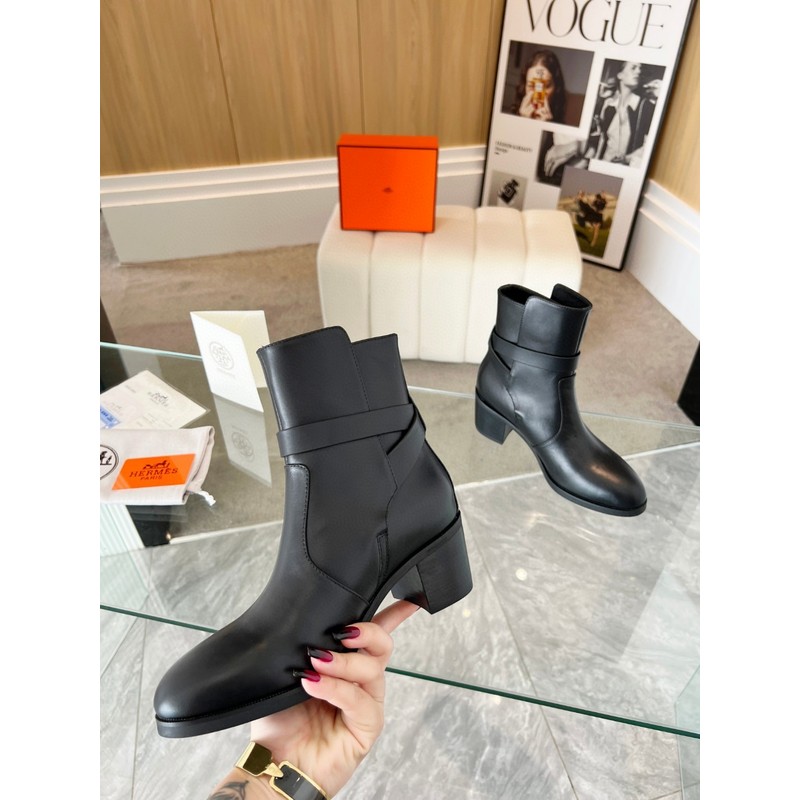 Hermès H Buckle Ankle Boot 211