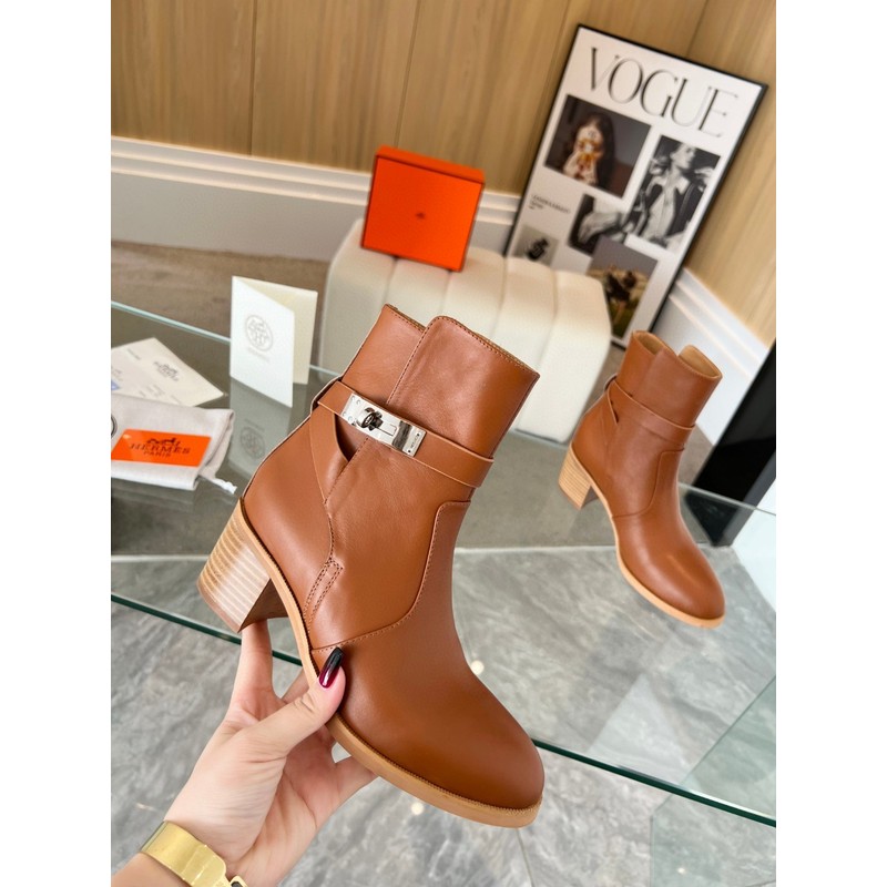 Hermès H Buckle Ankle Boot 212
