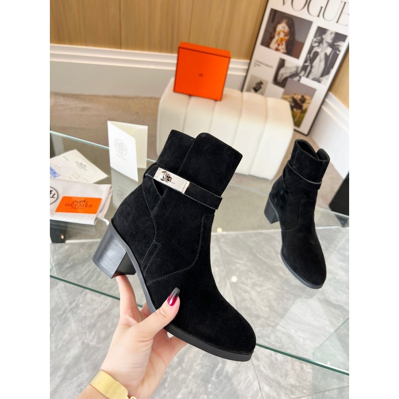 Hermès H Buckle Ankle Boot 213