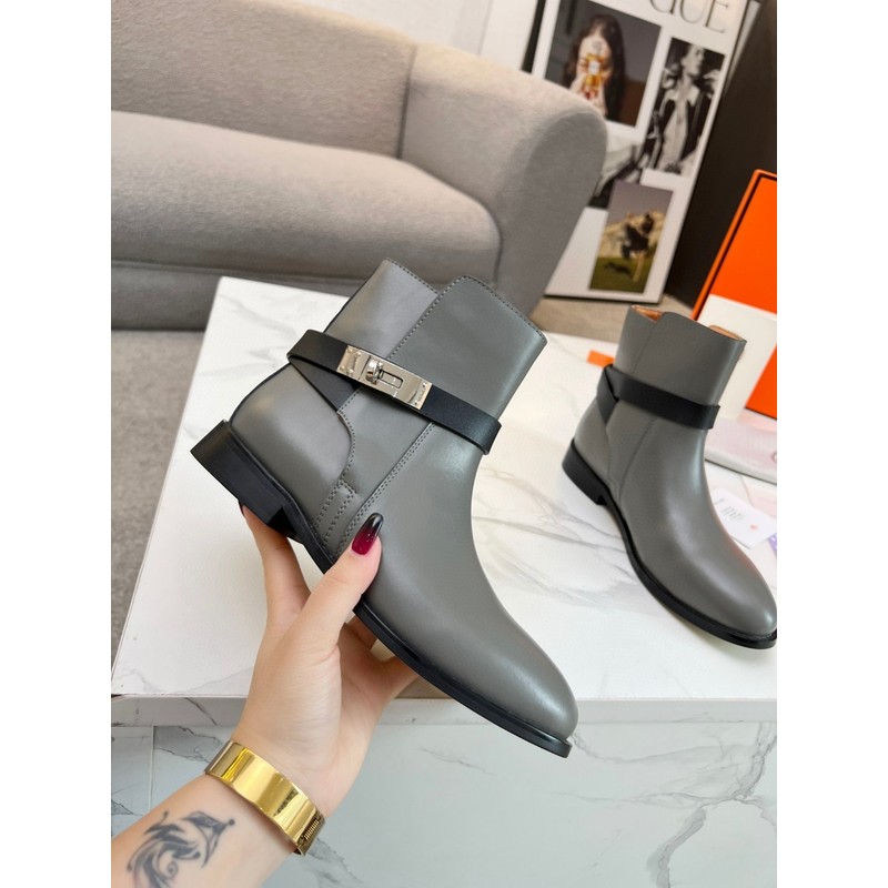 Hermès H Buckle Ankle Boot 217