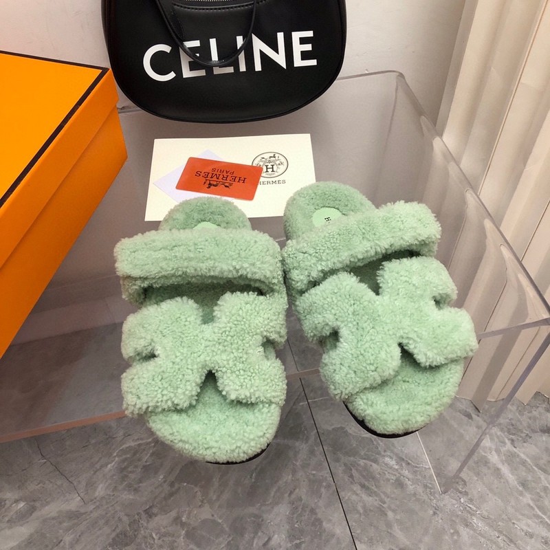 Hermès Oran Shearling Sandal 247