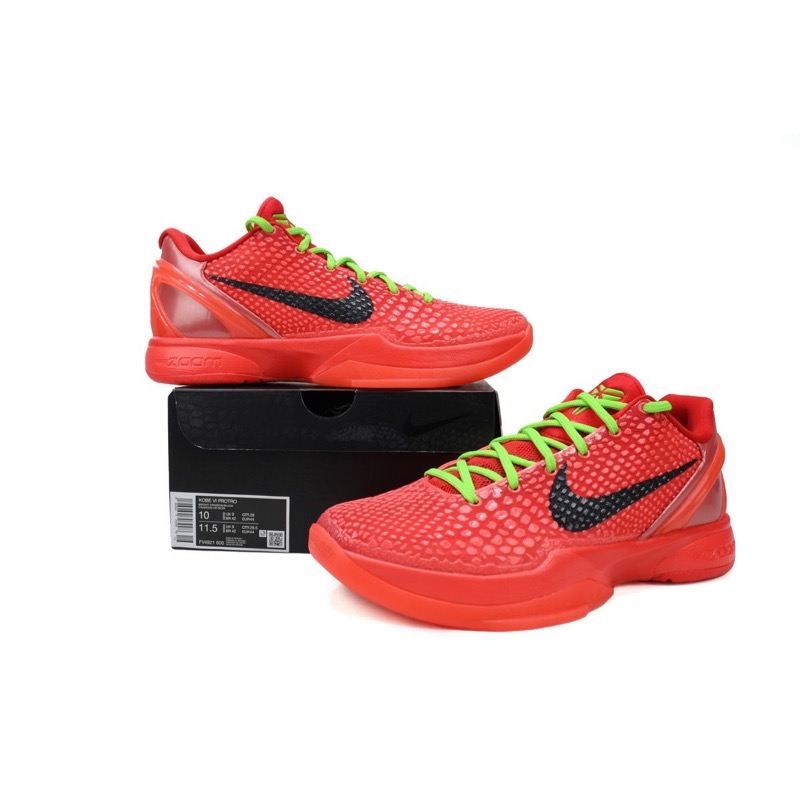 Nike Kobe 6 Protro Reverse Grinch FV4921-600