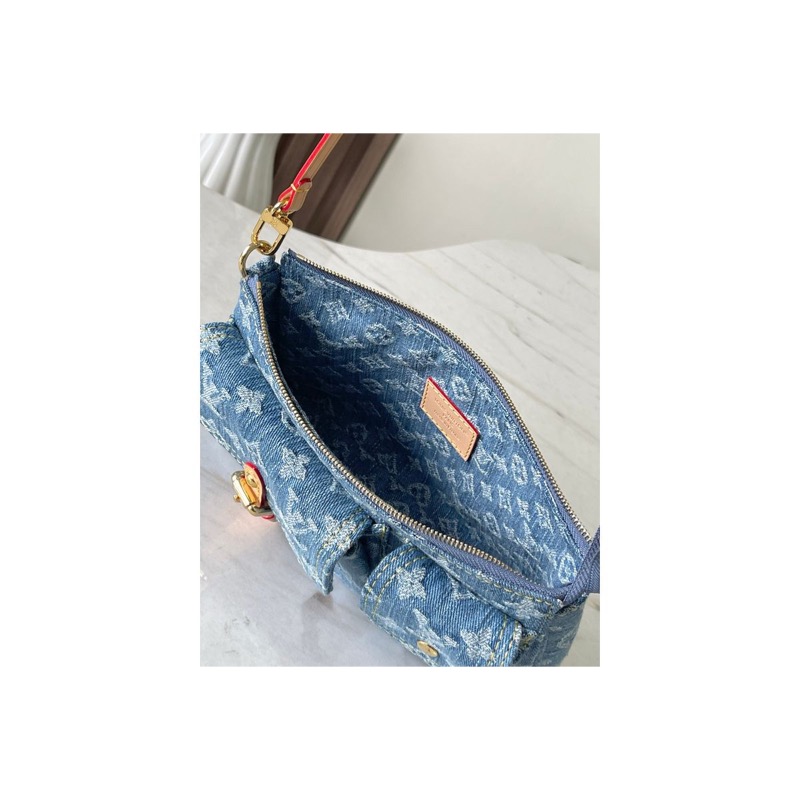 Louis Vuitton Denim Clutch