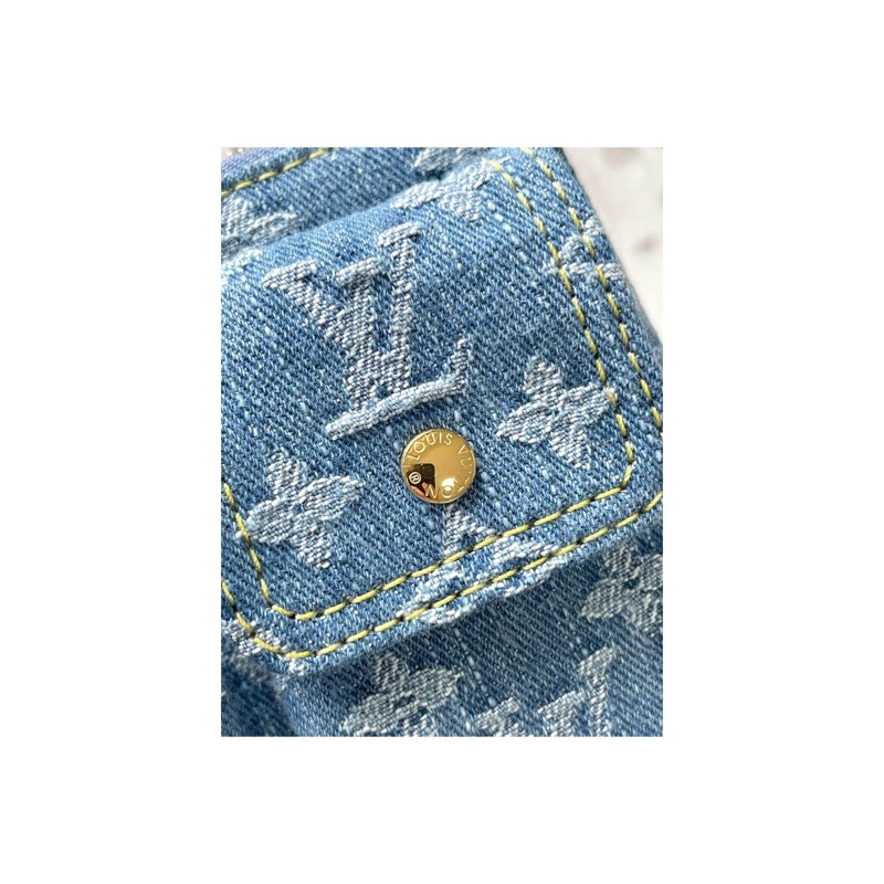 Louis Vuitton Denim Clutch
