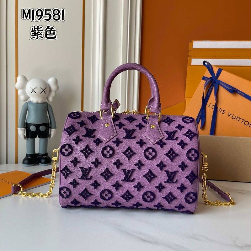 Louis Vuitton Speedy Denim Bag