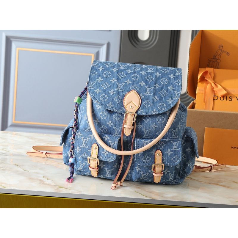 Louis Vuitton Denim Backpack