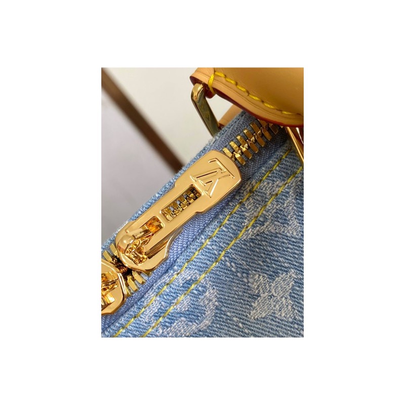 Louis Vuitton Keepall Denim Bag