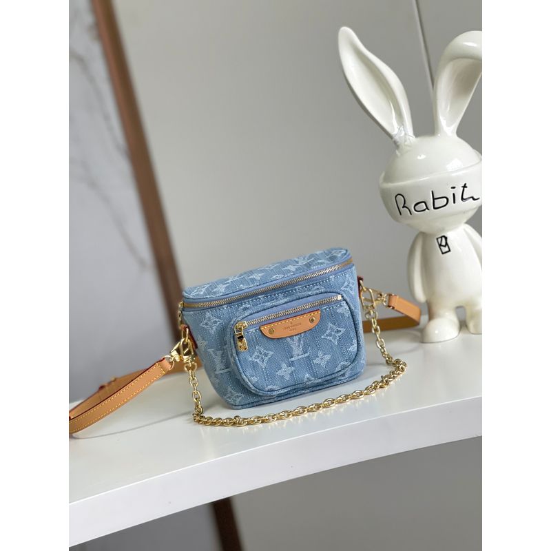 Louis Vuitton Denim Shoulder Bag