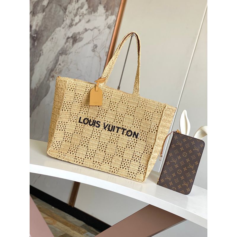 Louis Vuitton On The Go Woven Bag