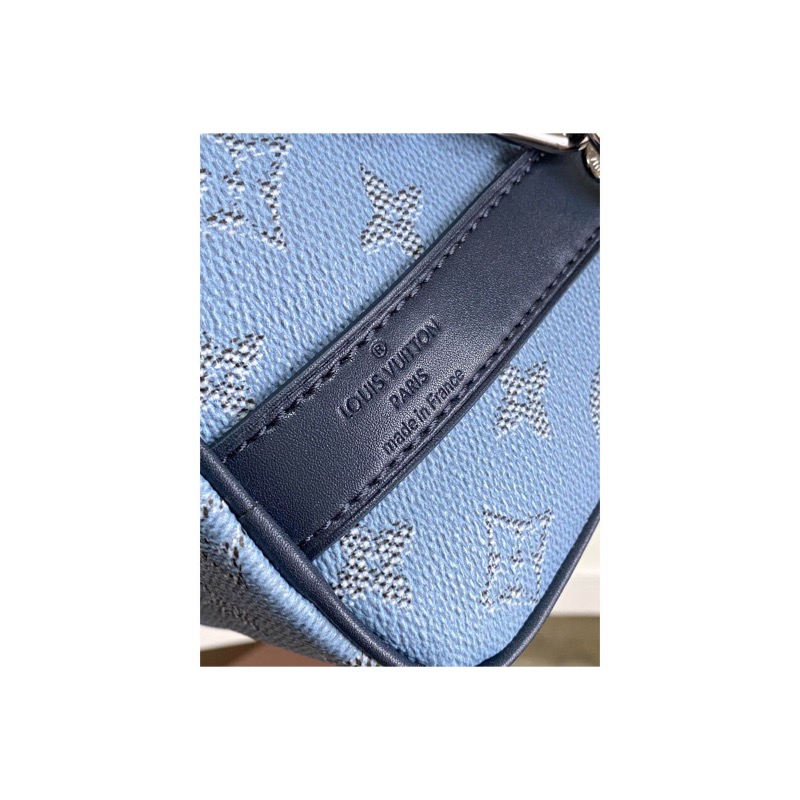 Louis Vuitton Keepall Denim Bag