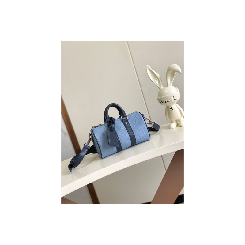 Louis Vuitton Keepall Denim Bag