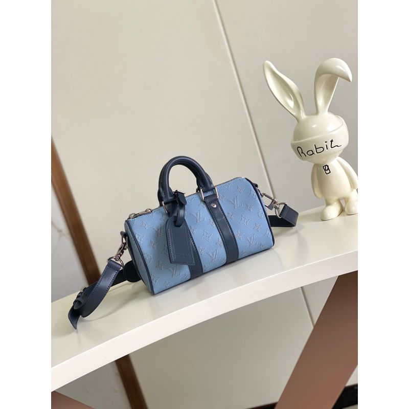 Louis Vuitton Keepall Denim Bag
