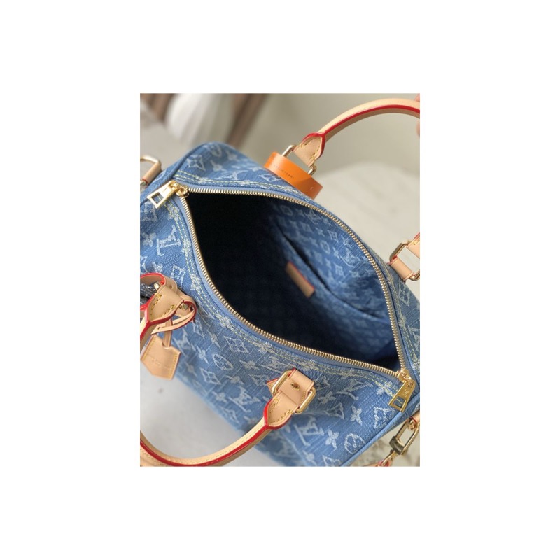 Louis Vuitton Speedy Denim Bag