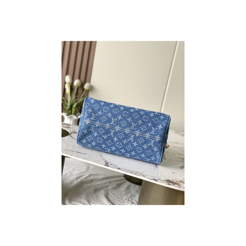 Louis Vuitton Speedy Denim Bag