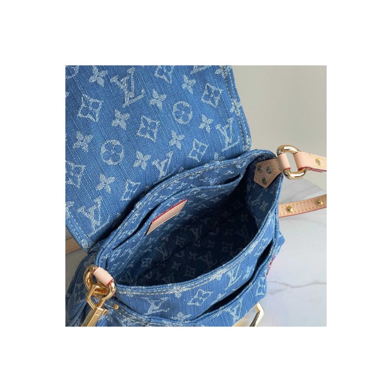 Louis Vuitton Denim Crossbody Bag