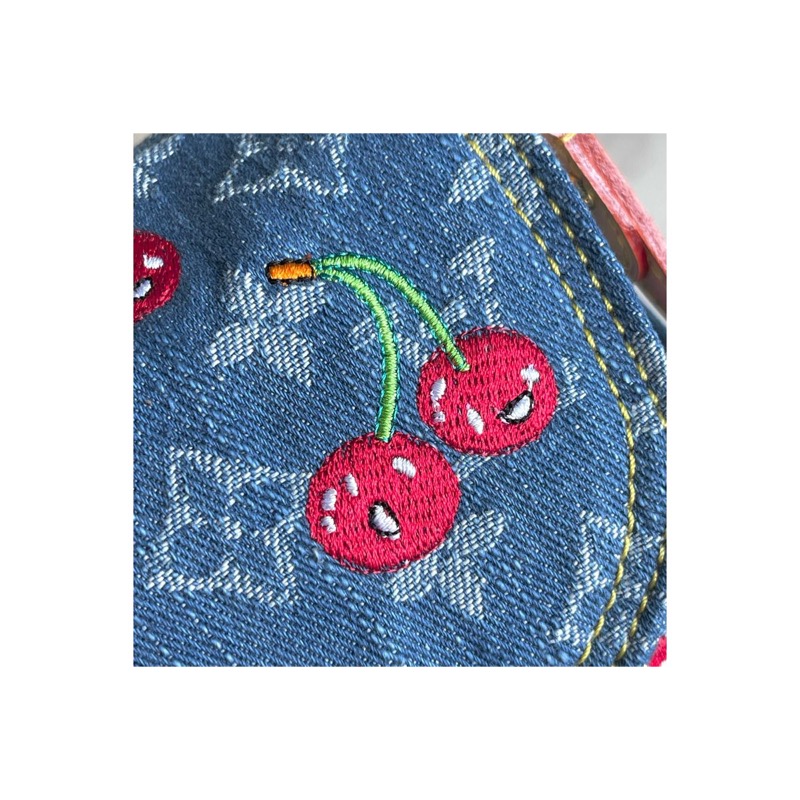 Louis Vuitton Denim Crossbody Bag