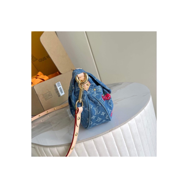 Louis Vuitton Denim Crossbody Bag